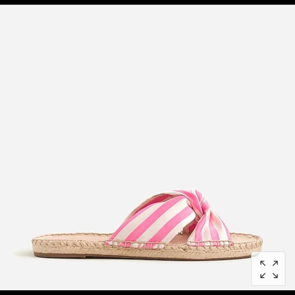 J. Crew NIB Twisted-Knot Espadrille Sandals - Picture 4 of 5